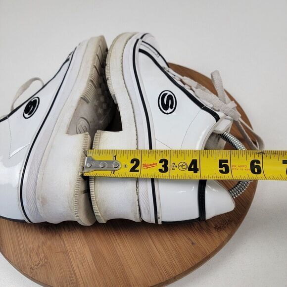 Vtg Skechers 90s Y2K Platform Chunky Heel Booties Women’s Jammers Shoes Sz 7 - Picture 11 of 16